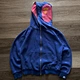 custom full zip hoodie